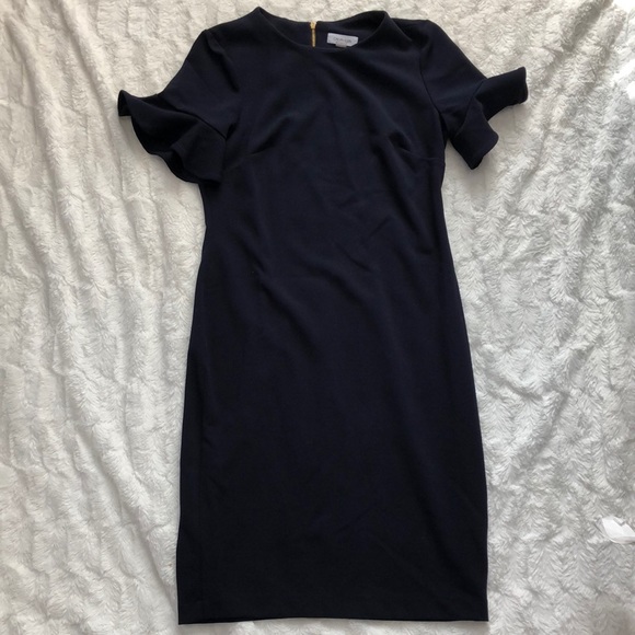 Calvin Klein Dresses & Skirts - Navy Calvin Klein Sheath Dress
